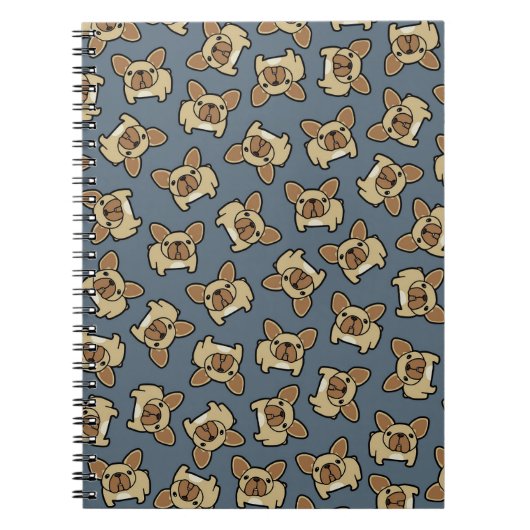 Fawn Frenchie Notitieboek (Voorkant)
