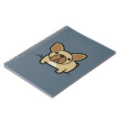 Fawn Frenchie Notitieboek (Linkerzijde)