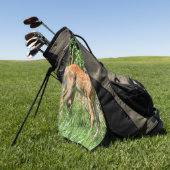 Fawn Golfhanddoek (Groen)