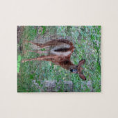 Fawn in the Woods Design Jigsaw Puzzle Puzzle (Horizontal)