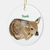 Fawn Keramisch Ornament (Links)