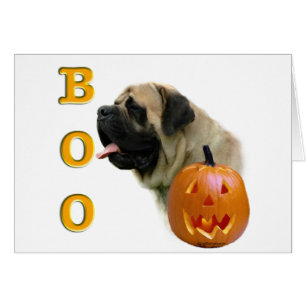 Fawn Mastiff Boo Kaart