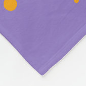 Fawn Pug Unicorn Fleece Deken (Hoek)