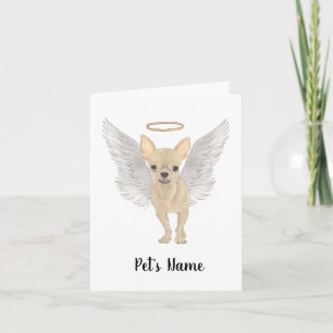 Fawn Tan Cream Chihuahua Kaart
