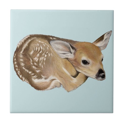 Fawn Tegeltje (Voorkant)