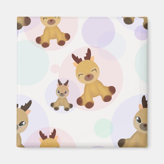 Fawns Bambi. Magneet (Voorkant)
