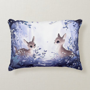 Fawns in Twilight Accent Kussen