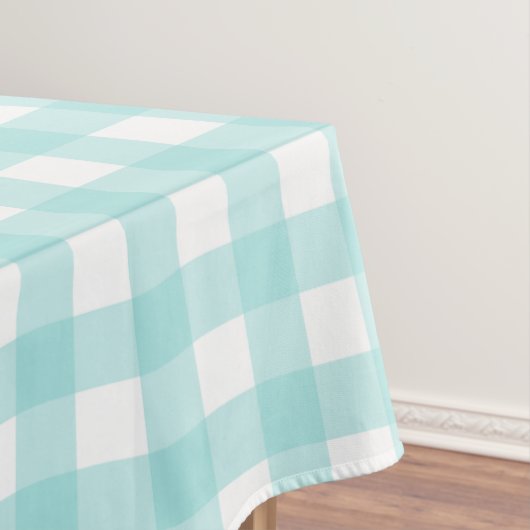 Faye en Lauren Aqua Pset Tafelkleed (Voorbeeld)