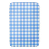 Faye en Lauren Blue Plaid Badmat (Voorkant Verticaal)