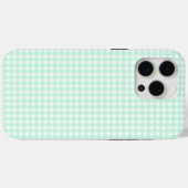 Faye en Lauren Bright Green Gingham Case-Mate iPhone Case (Achterkant (horizontaal))