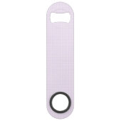 Faye en Lauren Gingham Bottle Opener Speed Flessenopener (Achterkant)