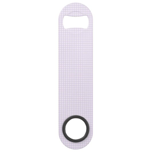 Faye en Lauren Gingham Bottle Opener Speed Flessenopener (Voorkant)