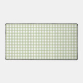 Faye en Lauren Green Gingham Bureaumat (Voorkant)