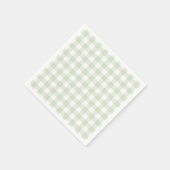 Faye en Lauren Green Plaid Servet (Hoek)