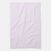 Faye en Lauren Pastel Paars Gingham Theedoek (Verticaal)