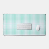 Faye et Lauren Bleu clair En vichy vert (Clavier et souris)