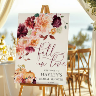 Faye Fall In Love Fête des mariées Affiche de bien