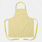 Faye & Lauren Yellow Gingham Schort (Voorkant)
