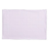 Faye Pastel Paarse Gingham Kussensloop (Achterkant)