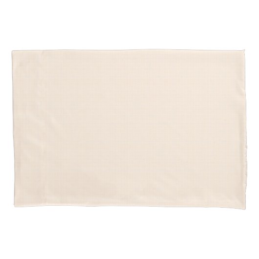 Faye Peach Gingham Kussensloop (Voorkant)