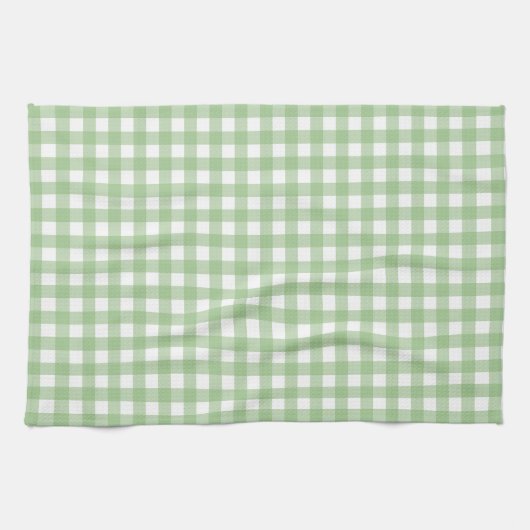 FayeandLauren Green Classic Buffalo Pset Pattern Theedoek (Horizontaal)