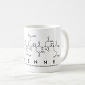 Fayenne peptide nom mug (Devant droit)