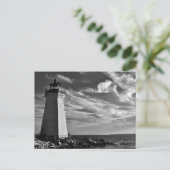 Fayerweather Lighthouse - Bridgeport, carte postal (Debout devant)