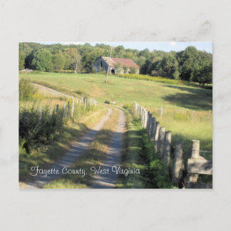 Fayette County, West Virginia Briefkaart