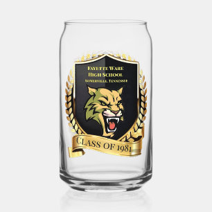 Fayette Ware Class 81 bedrukt blikglas Blikvorm Glas
