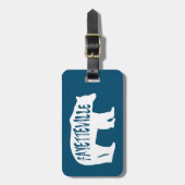 Fayetteville Arkansas Beer Bagagelabel (Voorkant verticaal)