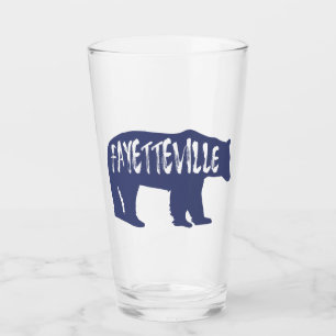 Fayetteville Arkansas Beer Glas