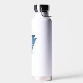 Fayetteville Arkansas Wood Grain Waterfles (Links)