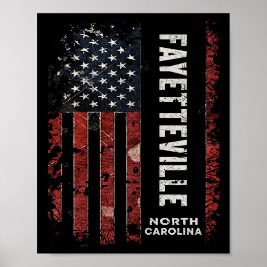 Fayetteville North Carolina Poster (Voorkant)
