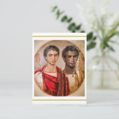 Fayum liefhebbers... Romeinse periode Egypte Briefkaart (Staand voorkant)