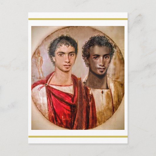 Fayum liefhebbers... Romeinse periode Egypte Briefkaart (Voorkant)