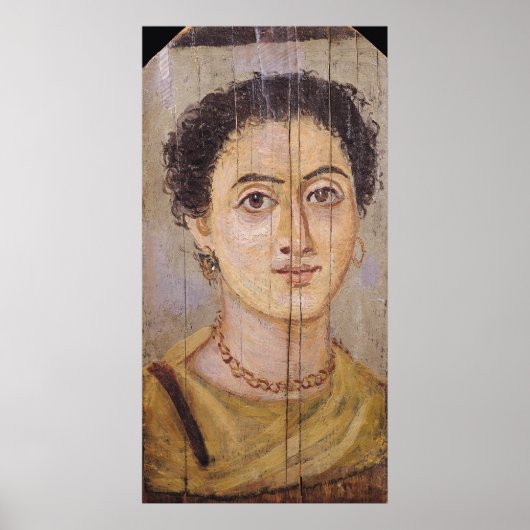 Fayum portret van een vrouw poster (Voorkant)