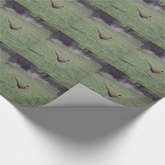 fazant cadeaupapier (Hoek)