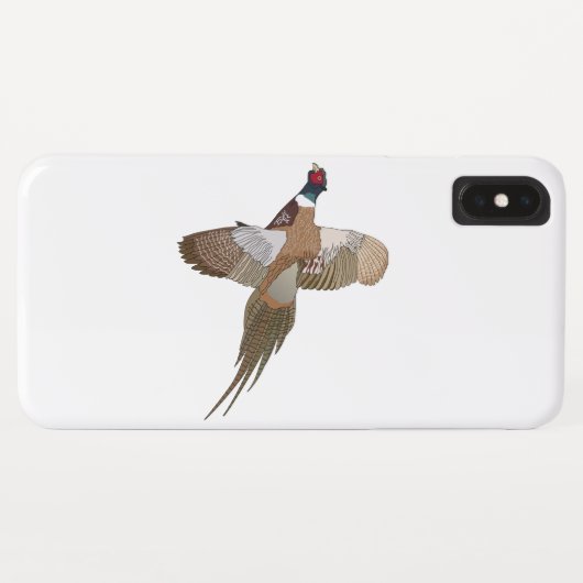 fazant Case-Mate iPhone case (Achterkant (horizontaal))