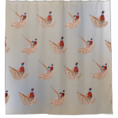 fazant douchegordijn (Voorkant)