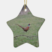 Fazant Keramisch Ornament (Links)