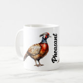 fazant koffiemok (Voorkant links)