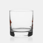 Fazant, Kunst Whisky Glas (Rechts)