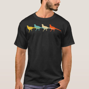 Fazant  Retro Vogel Monal Dierenvriend 60s T-shirt