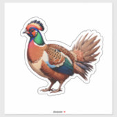 fazant sticker (Vel)