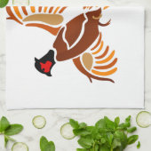 fazant theedoek (Gevouwen)