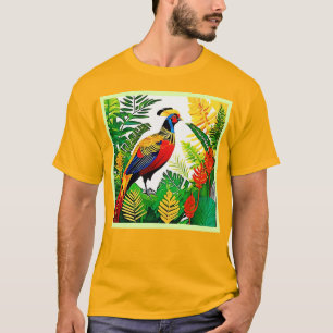 fazant van exotisch Oerwoud T-shirt