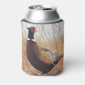 Fazant Vogel Art Koelbox Blikjeskoeler (Blikje Achterkant)