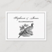 fazant-vogeltrekbaan visitekaartje (Voorkant)