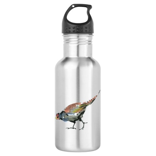 Fazant Waterfles (Voorkant)
