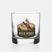 Fazant whisky glas (Achterkant)